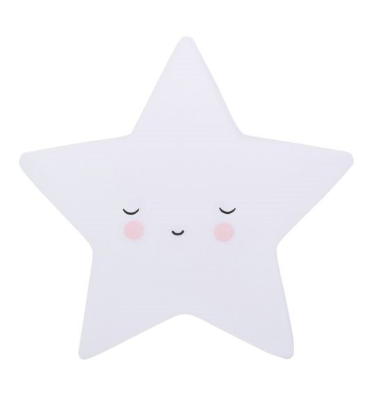 Mini luz Estrella blanca