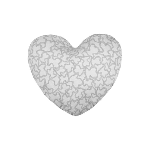 Cojín decorativo "Corazón" Kaos gris